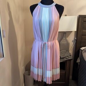 Ted Baker White and Pink Dress (New Without Tag, never been worn)